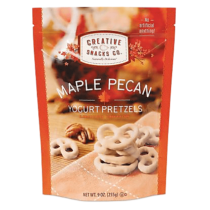 Creative Snacks Co. Maple Pecan Yogurt Pretzels 9oz – BevMo!
