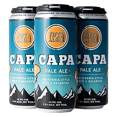Fifty Fifty Brewing CAPA Pale Ale 4pk 16oz Can
