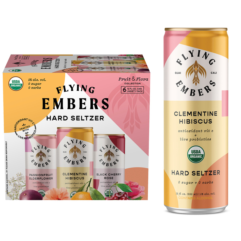 Flying Embers Fruit & Flora Hard Seltzer 6pk 12oz Can 5.0% ABV