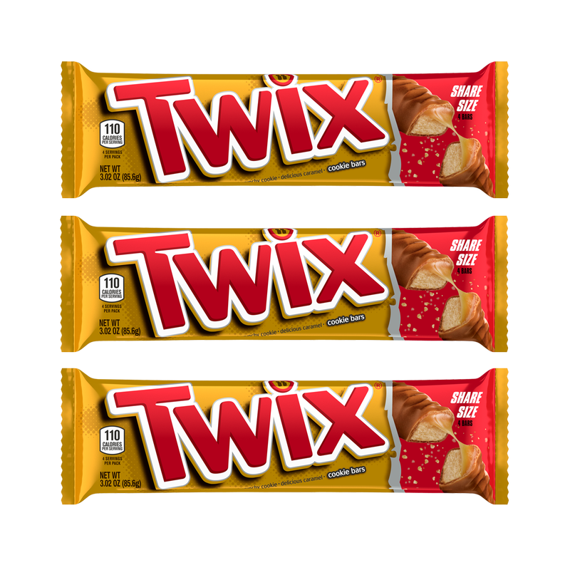 3ct Twix Bar King Size 3.02oz