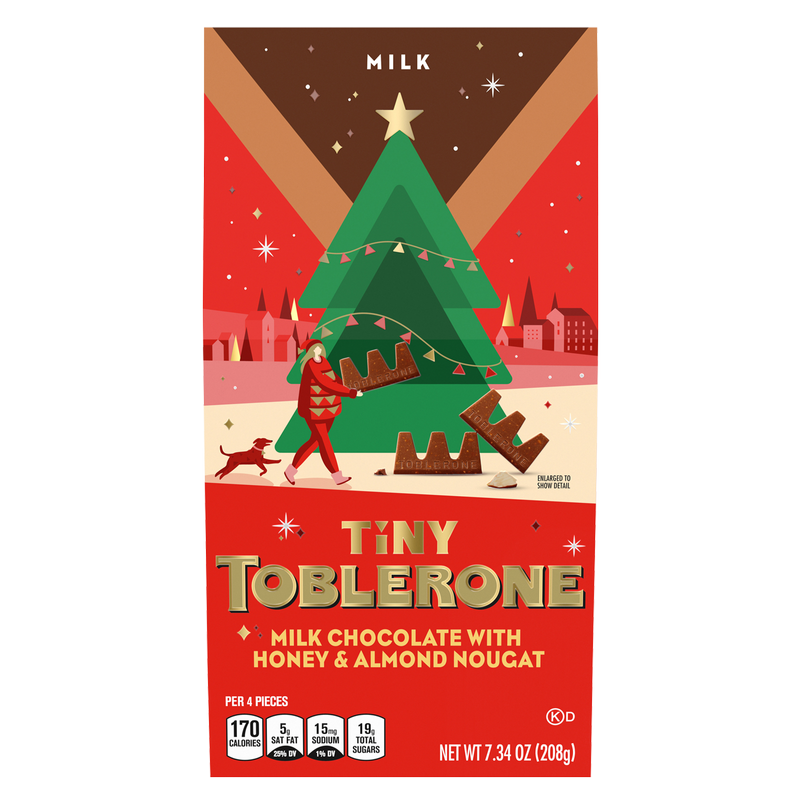 Toblerone Mini Milk Chocolate Bar Case