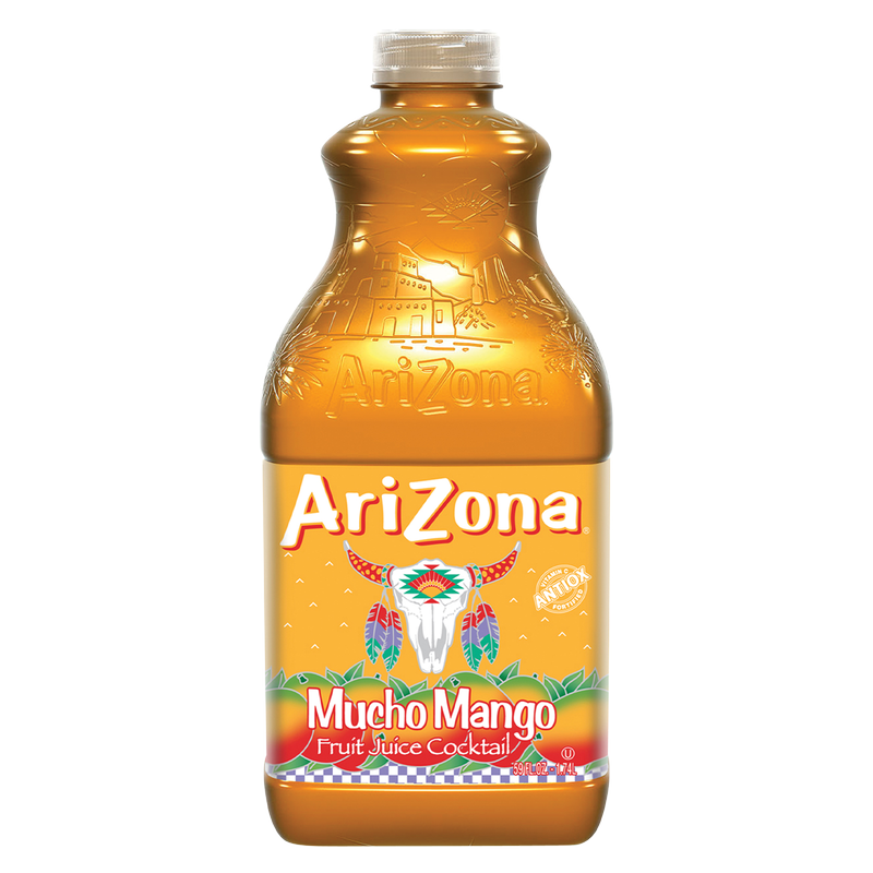AriZona Mucho Mango Tea 59oz Btl BevMo