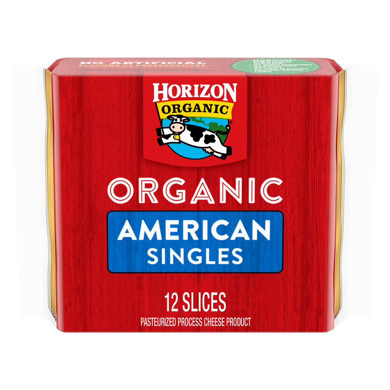 Horizon Organic American Cheese Singles 12 Slices 8oz - BevMo
