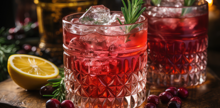 Cranberry Orange Whiskey Cocktail