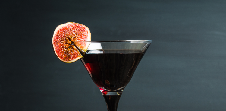 Whiskey Fig Cocktail