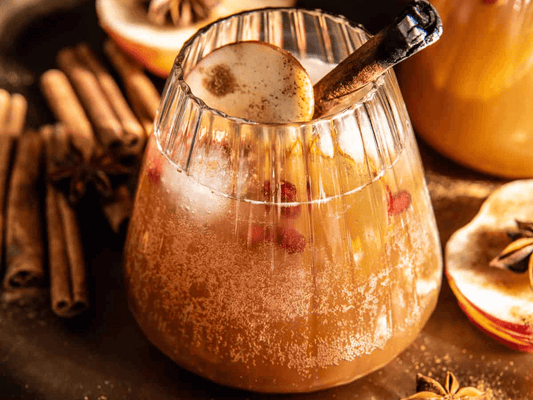 Cinnamon Apple Bourbon Smash
