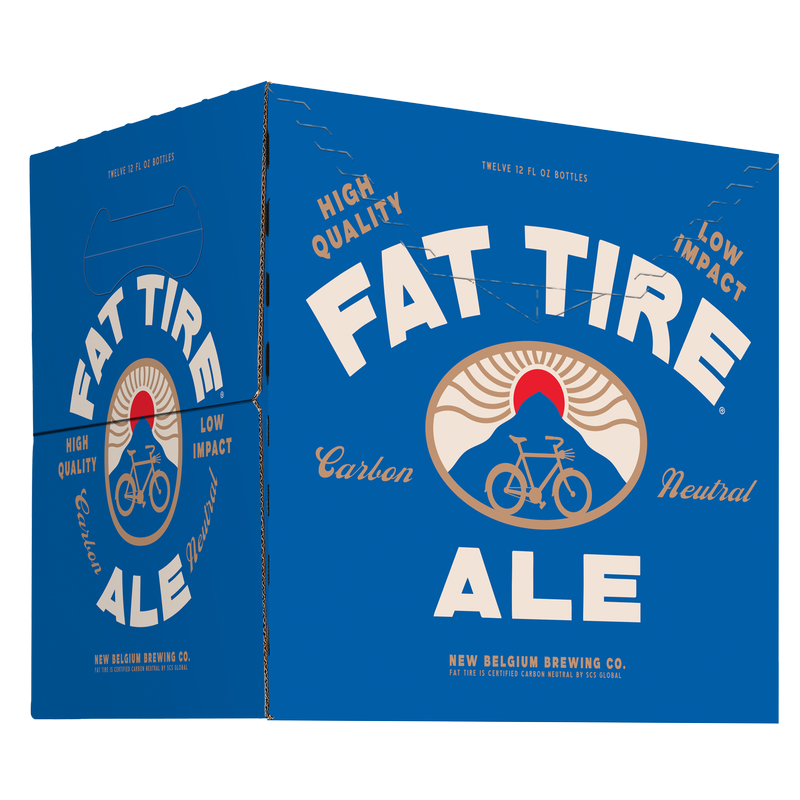 New Belgium Fat Tire 12pk 12oz Btl 5.2% ABV