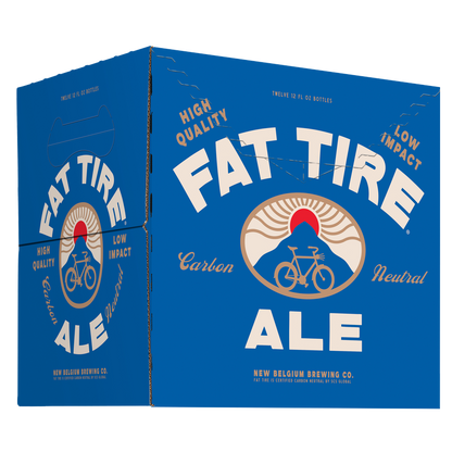 New Belgium Fat Tire 12pk 12oz Btl 5.2% ABV