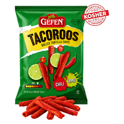 Gefen Tacoroos Chili Lime Tortilla Chips, 9.5oz