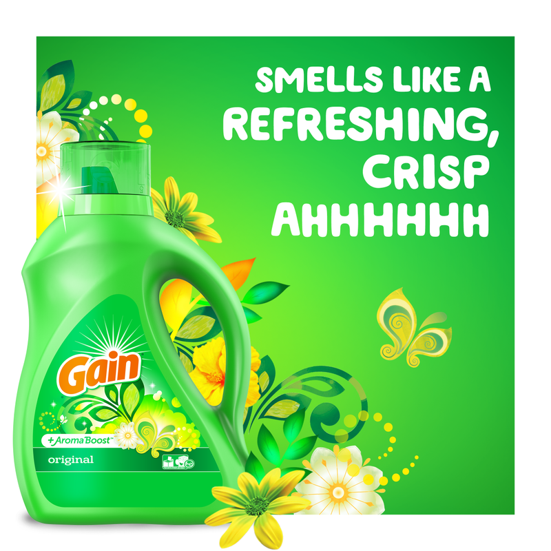 Gain Liquid Laundry Detergent Original Scent 113oz