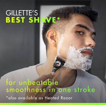 GilletteLabs with Exfoliating Bar Shaving Razor for Men, 1 Handle, 1 Razor Blade Refill, 1 Magnetic Stand