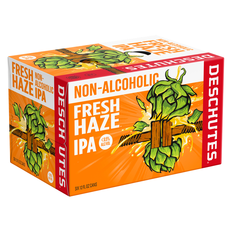 Deschutes Fresh Hazy IPA Non-Alcoholic 6pk 12oz Can