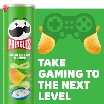 Pringles Sour Cream & Onion Potato Crisps Chips 5.5oz