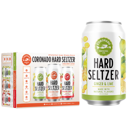 Coronado Brewing Hard Seltzer Citrus Variety Pack 12pk 12oz Can
