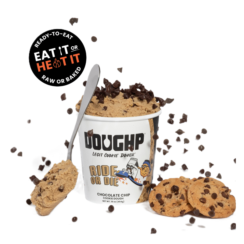 Doughp Ride or Die Chocolate Chip Edible Cookie Dough 16oz