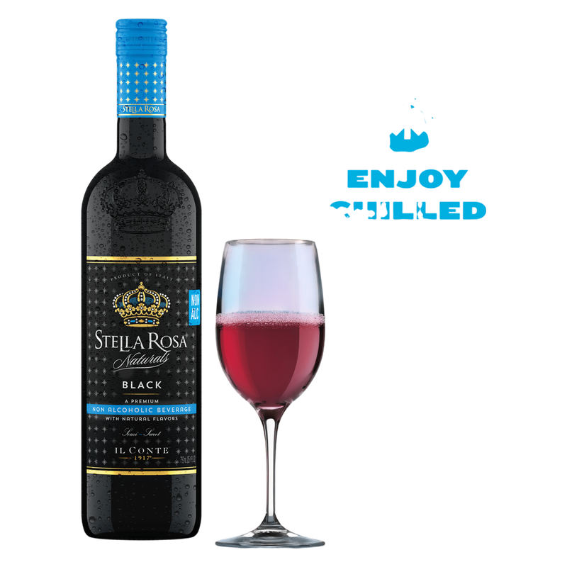 Stella Rosa Naturals Black Non-Alcoholic Wine 750 ml