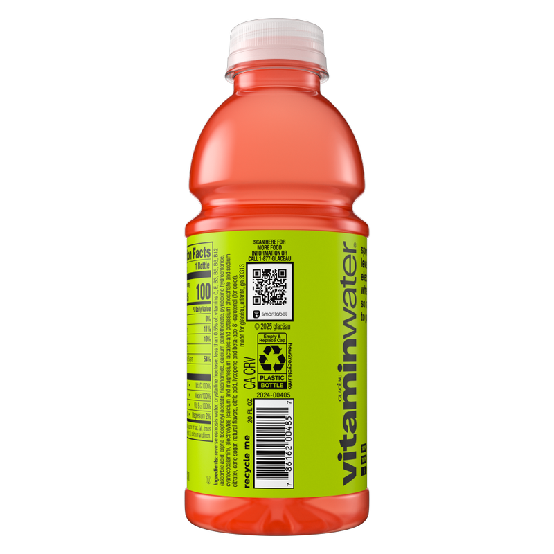 Vitamin Water Refresh Tropical Mango 20oz Btl