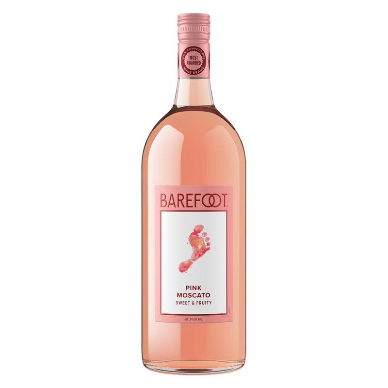 Barefoot Pink Moscato 1.5L