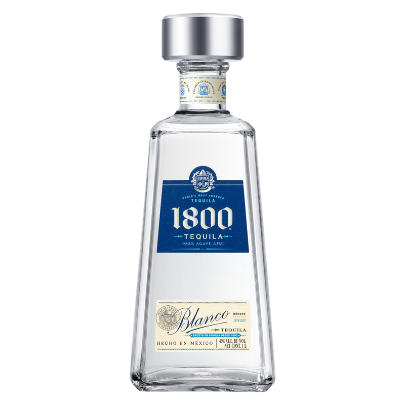 1800 Tequila Blanco 1L (80 Proof)