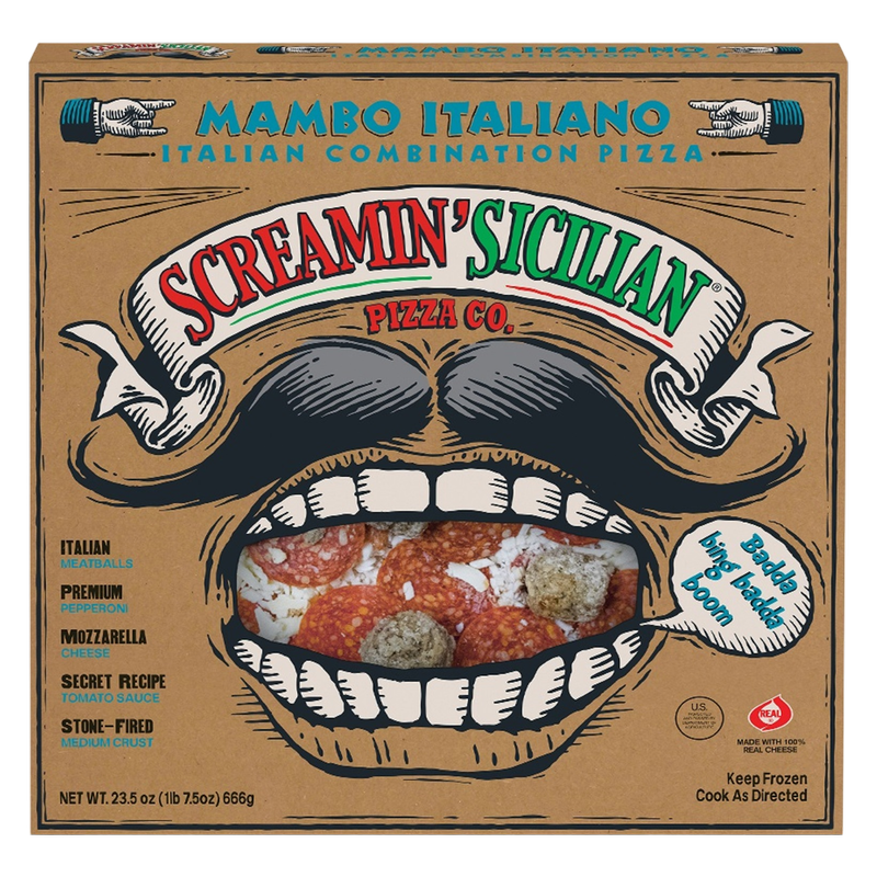 Screamin Sicilian Mambo Italiano Pizza, 23.5oz.
