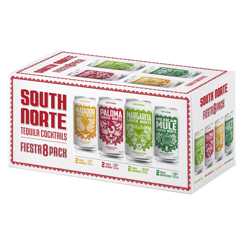 South Norte Fiesta Variety Pack 8pk 12oz Can