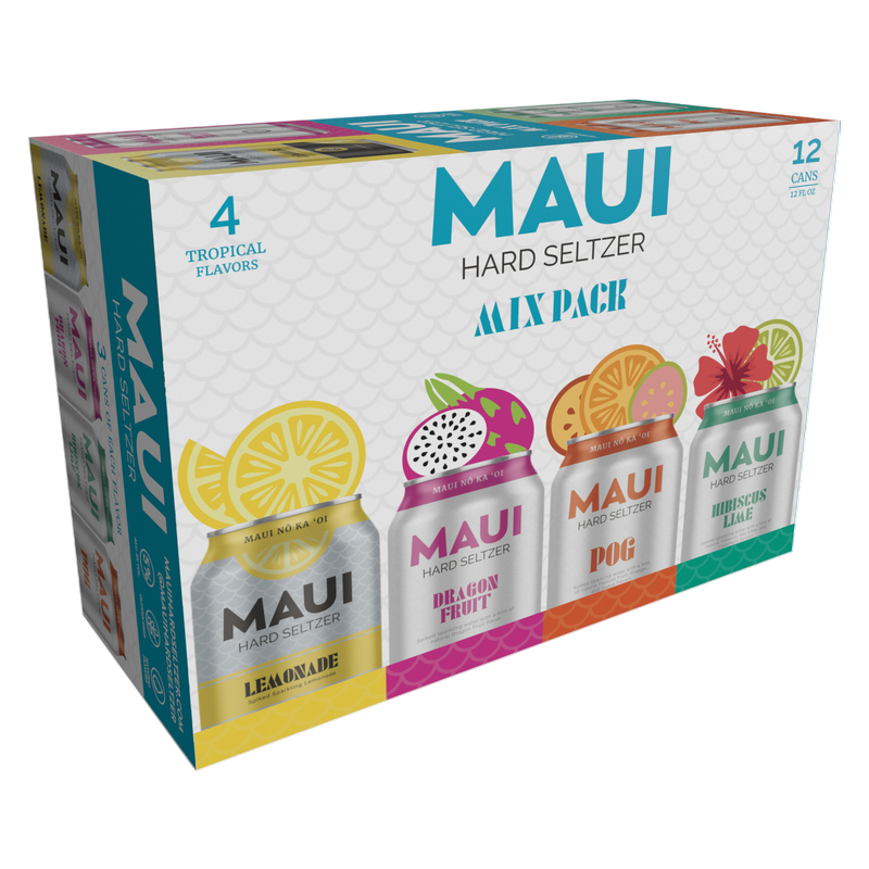 Maui Brewing Hard Seltzer Variety Pack 12pk 12oz Can - Maui