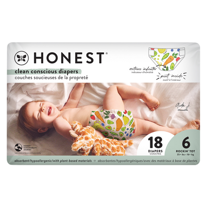 The Honest Company Diapers Size 6 So Delish 18ct