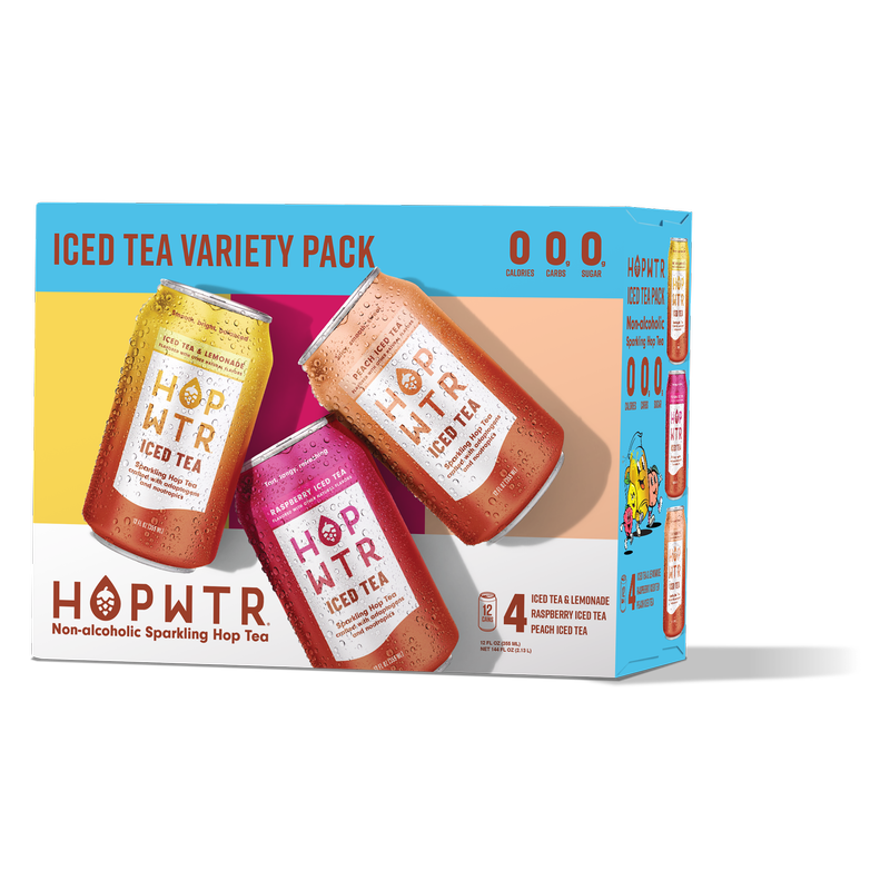 HOPWTR Variety Iced Tea 12pk 12oz Can