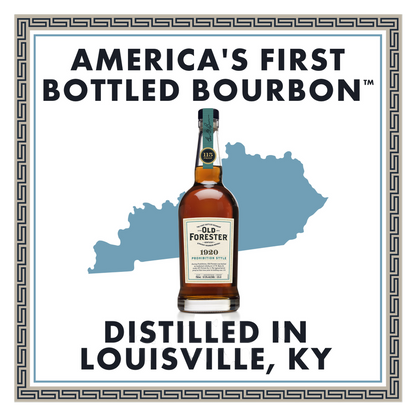 Old Forester Whiskey Row Series: 1920 Prohibition Style Kentucky Straight Bourbon Whisky, 750 mL Bottle, 115 Proof
