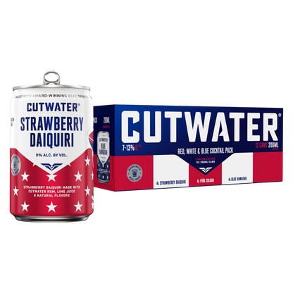 Cutwater Red White & Blue 12pk 200ml Can