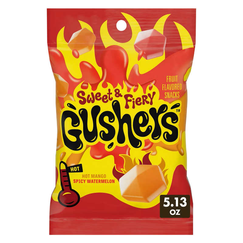 Gushers Super Sour, Sweet & Fiery, 5.13 oz