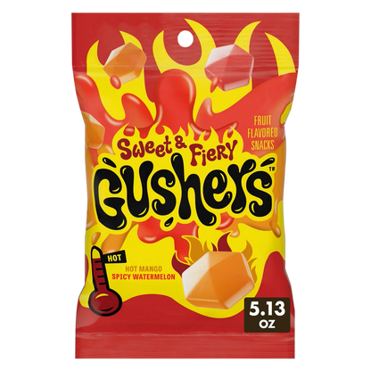 Gushers Super Sour, Sweet & Fiery, 5.13 oz