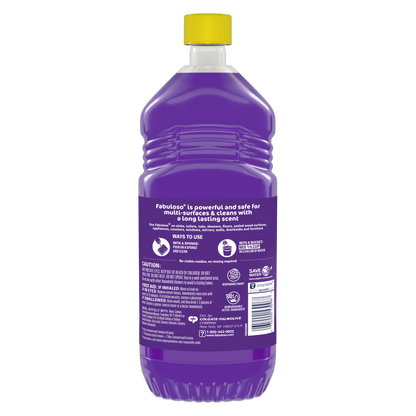 Fabuloso Multi-Purpose Cleaner, Lavender Scent, 33.8oz