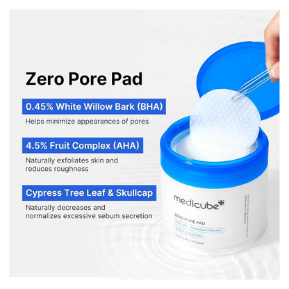 Medicube Zero Pore Pads Aha Bha
