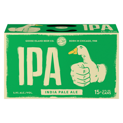 Goose Island IPA 15pk 12oz Can 5.9% ABV