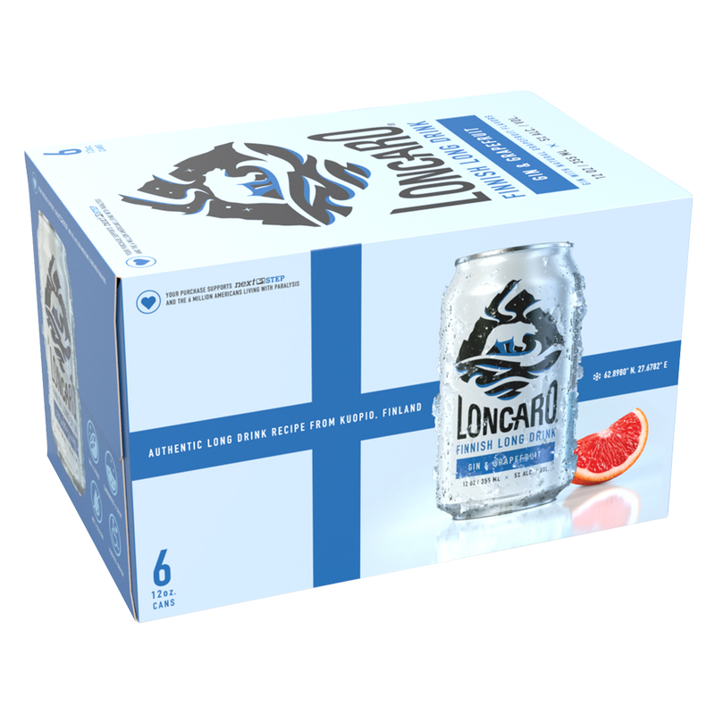 Loncaro Authentic Long Drink 6pk 12oz Can 5% ABV