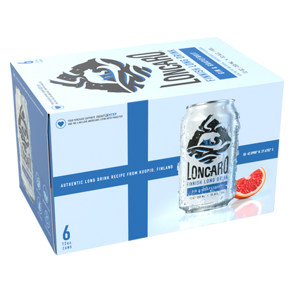 Loncaro Authentic Long Drink 6pk 12oz Can 5% ABV
