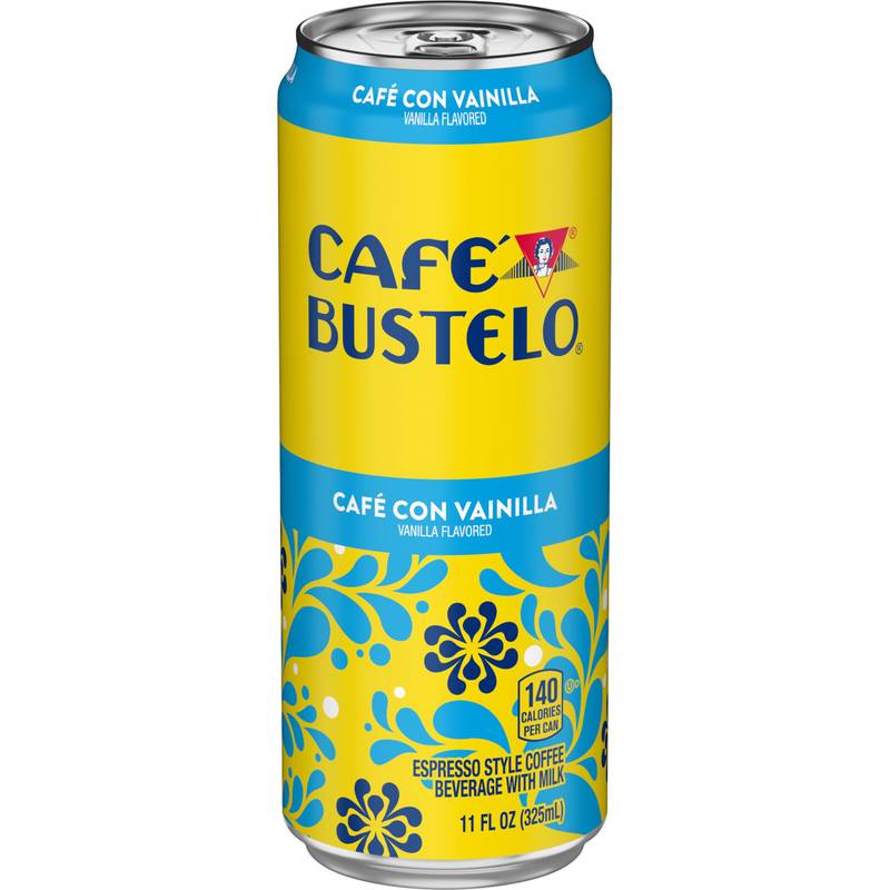 Cafe Bustelo Café con Vanilla Espresso 11oz Can