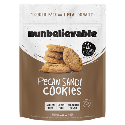 Nunbelievable Keto Pecan Sandy Cookies 2.26oz