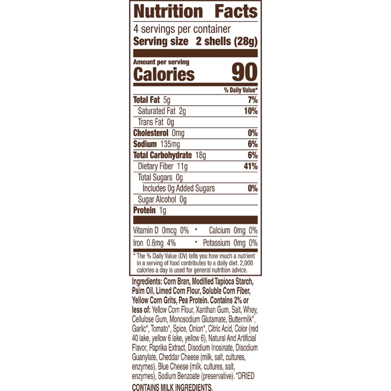 Old El Paso Low Carb Nacho Taco Shells 8ct