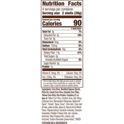Old El Paso Low Carb Nacho Taco Shells 8ct