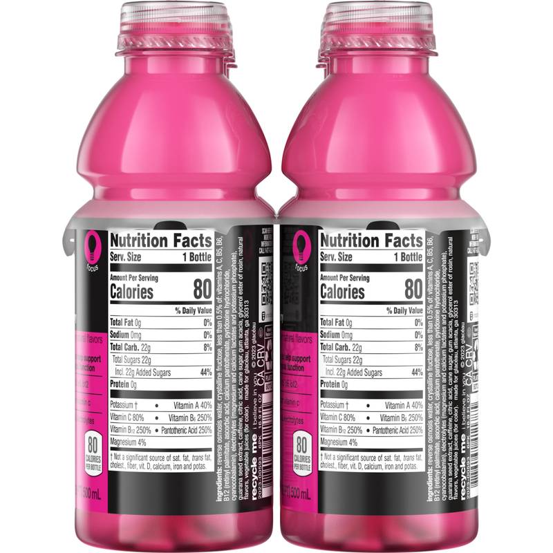 Vitaminwater Focus 6pk 16.9oz