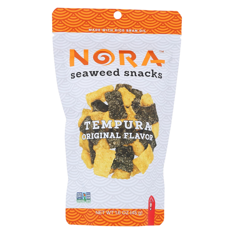 Nora Snacks Original Tempura Seaweed Snacks,  1.41 oz
