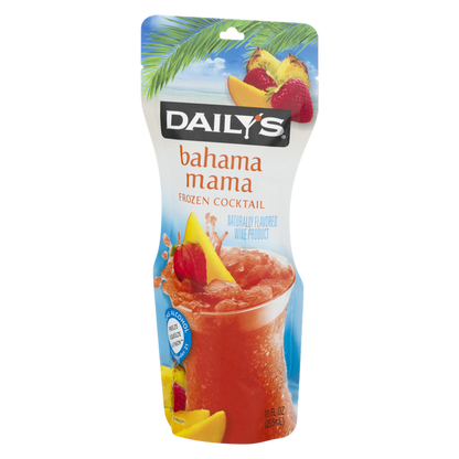 Daily's Bahama Mama Ready to Drink Single 10oz Pouch 5% ABV