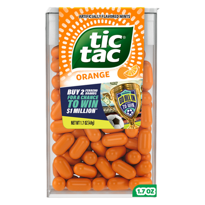 Tic Tac Orange Mints, On-The-Go Refreshment, 1.7 oz
