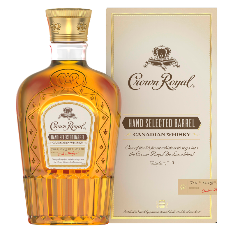 Crown Royal Hand Selected Barrel Canadian Whisky 750ml (103 proof)