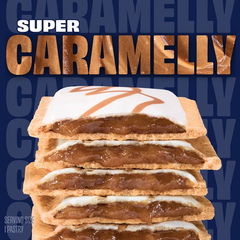 Pop-Tart Super Stuffed Frosted Cinnamon Caramel, 10.9 oz
