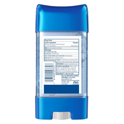 Gillette Clear Gel Antiperspirant and Deodorant for Men Wild Rain Scent 3.8oz