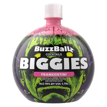 BuzzBallz Biggies Frankentini Cocktail, 1.75l, 30 Proof (15% ABV)