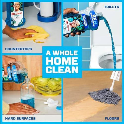 Mr. Clean All Purpose Cleaner,  Floor Cleaner for Mopping, Cleaning Liquid, Unstopables, 41oz